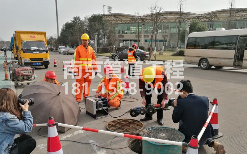 龙潭村管道检测