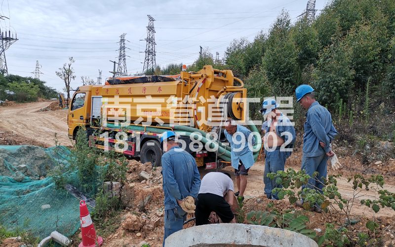 239龙潭村穿线管清洗