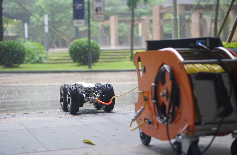 龙潭村管道检测机器人